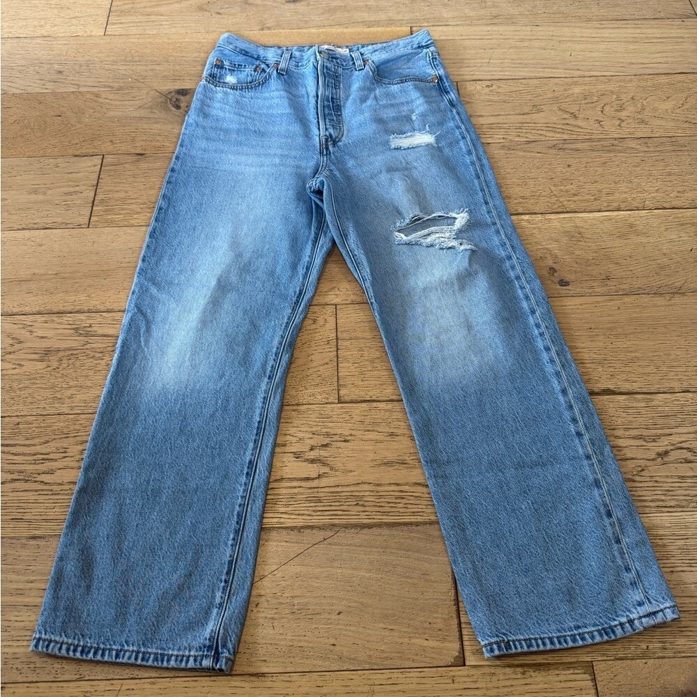 Levi's Ribcage Straight Denim Premium Jeans Women's 31