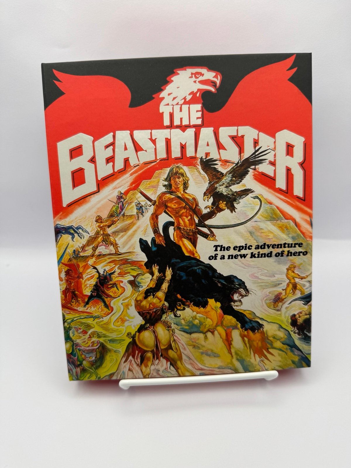 The Beastmaster 4K UHD Blu-ray Limited Edition Deluxe Box OOP Vinegar Syndrome