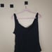 Skims Ribbed Stretch Cotton Bodysuit in Soot Size 4X