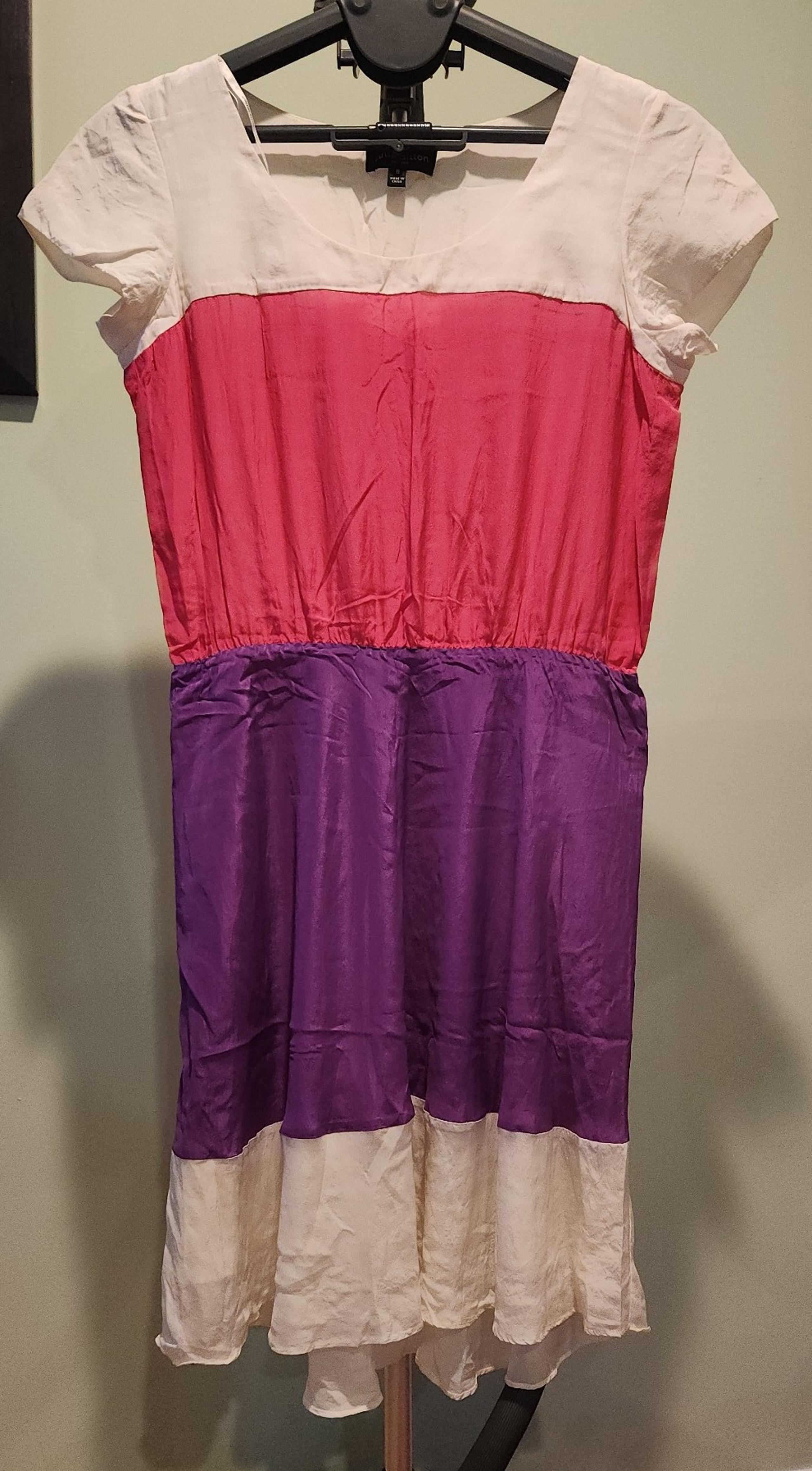 Julie Dillon Silk dress size 8.