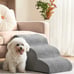 POOCH-LABS Blue Removable Dog Stairs 2/3 Steps Ramp