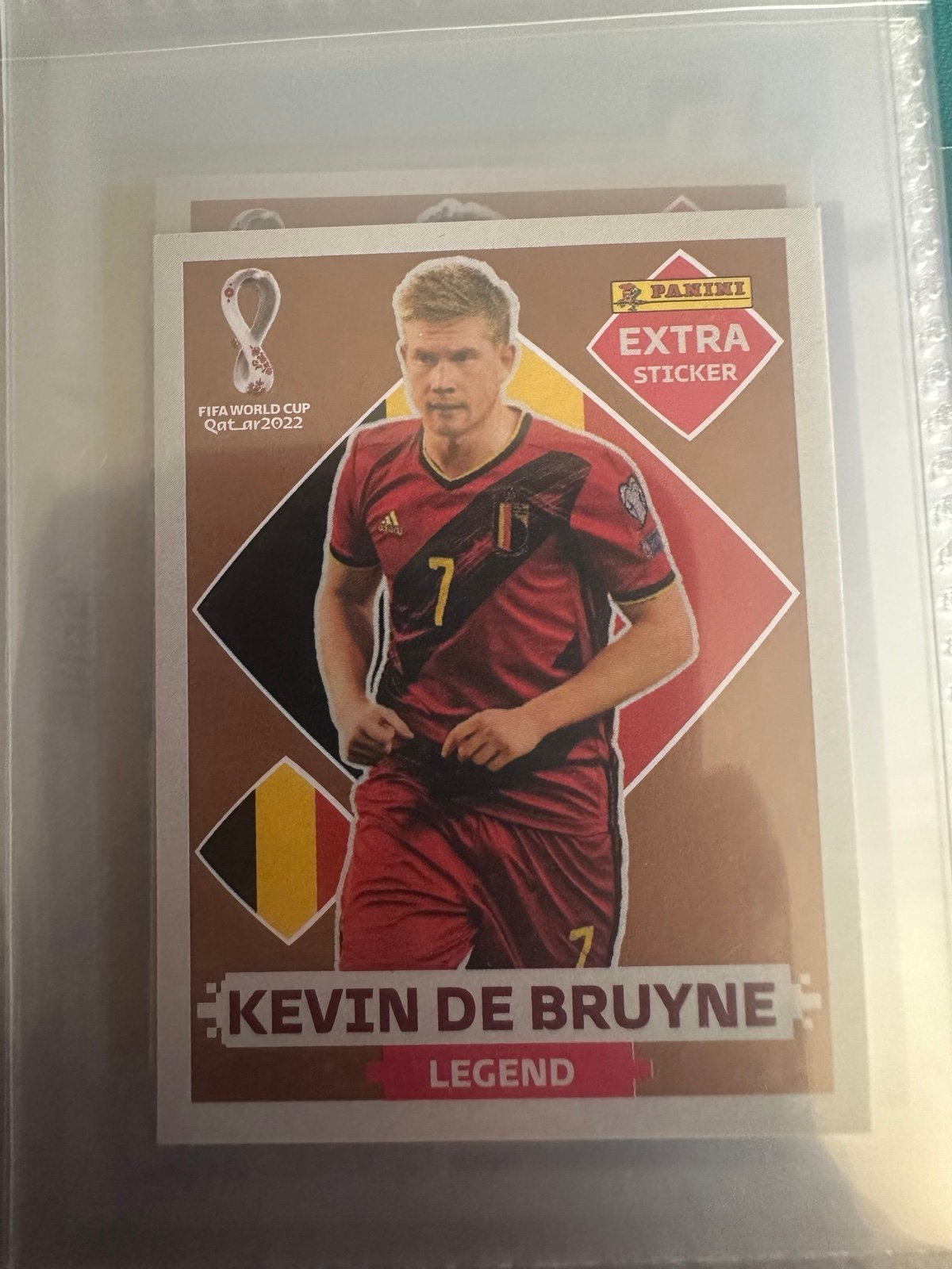 KEVIN DE BRUYNE EXTRA STICKERS