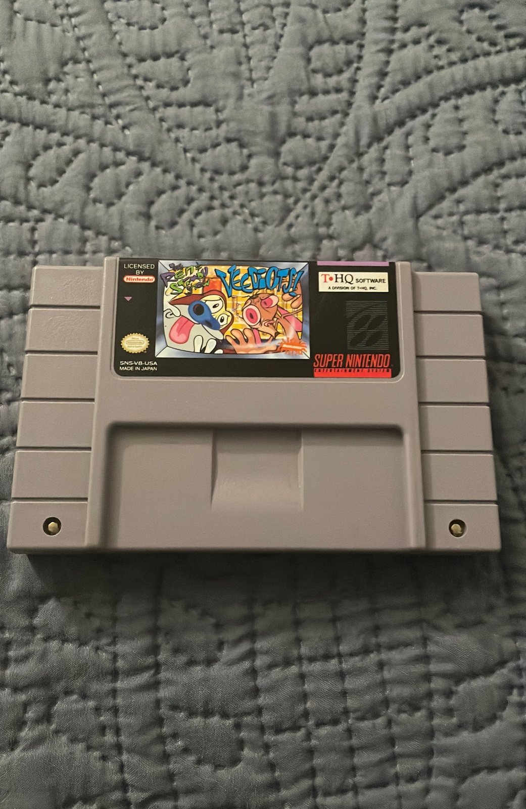 The ren and stimpy show veediots for the Nintendo NES