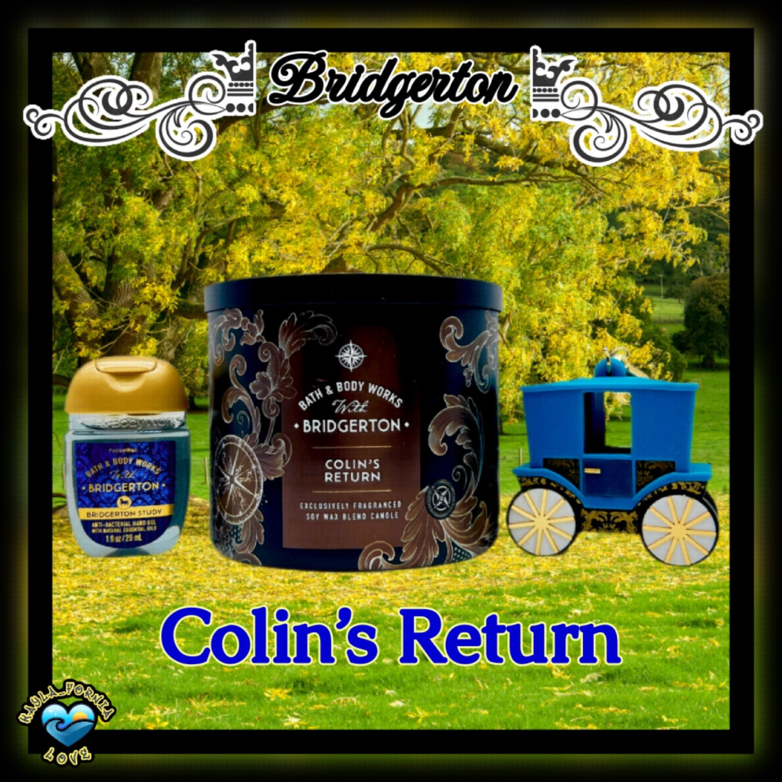 BBW ༄Bridgerton: Colin’s Return༄ 3 pc gift set