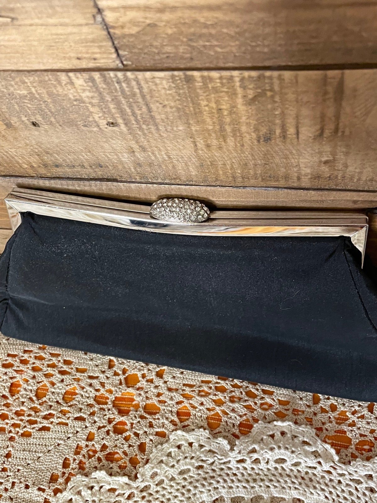 Vintage Lancome Clutch Makeup Bag In Like-New Condition