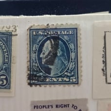 Us vintage 5 cent stamp