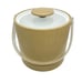 Vintage MCM George Briard Tan Lucite Ice Bucket