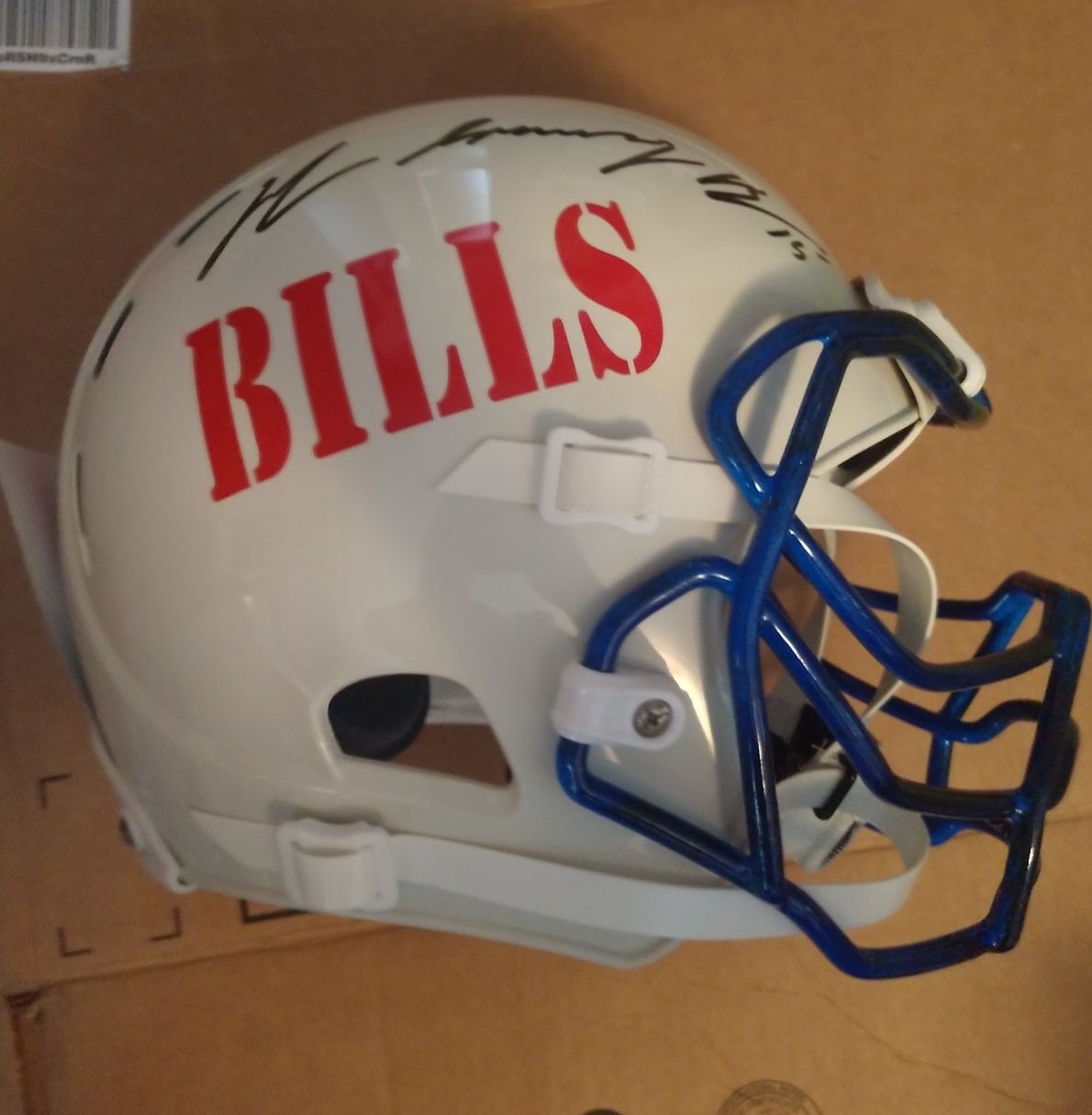 John Brown Buffalo Bills Helmet