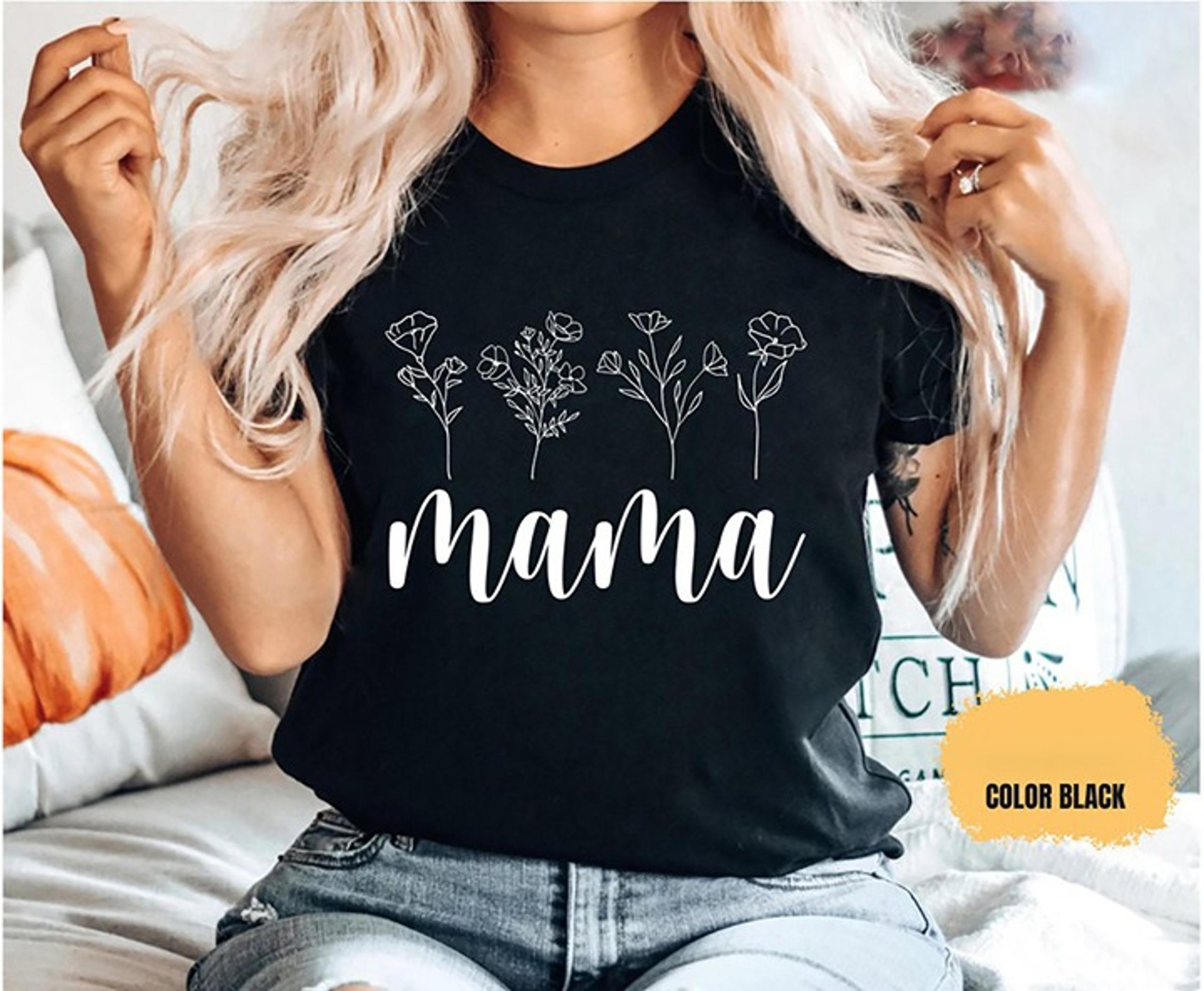 Raising Wildflowers, floral Shirt, Mothers Day Gift, Wildflower Mom Tee, wildflo