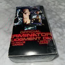 T2 Official Terminator 2 Judgment Day Trading Cards SEALED Box