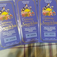 50th anniversary snow white and the seven dwarfs special edition commemorative t