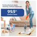 Steam Mop - 10-in-1 MultiPurpose Handheld Steam Cleaner Detachable Floor Steamer