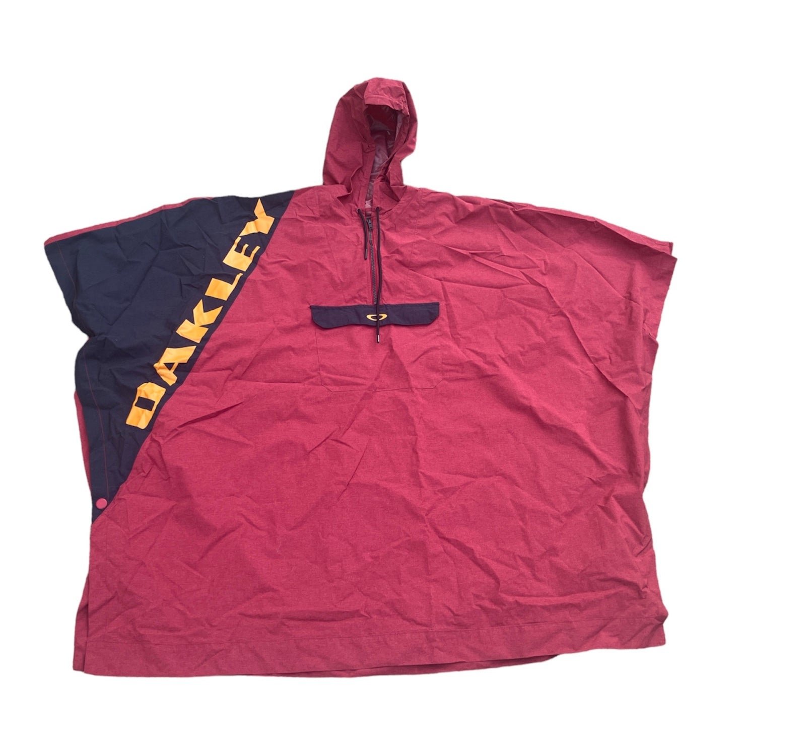 Oakley Regular Fit Surf Changing Sundried Tomato Poncho Size S/M MSRP 180.00