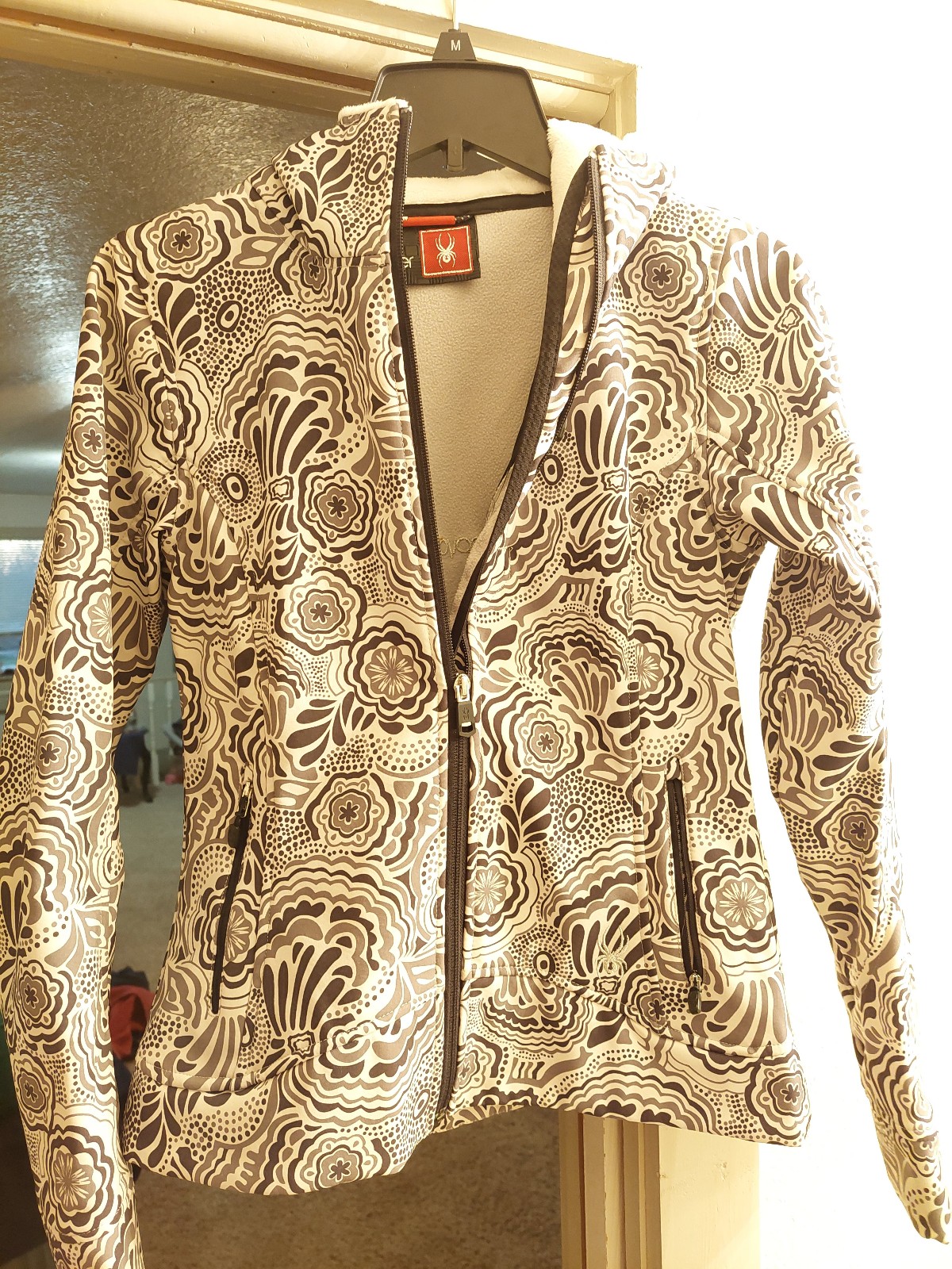 Women spider small winter coat jacket