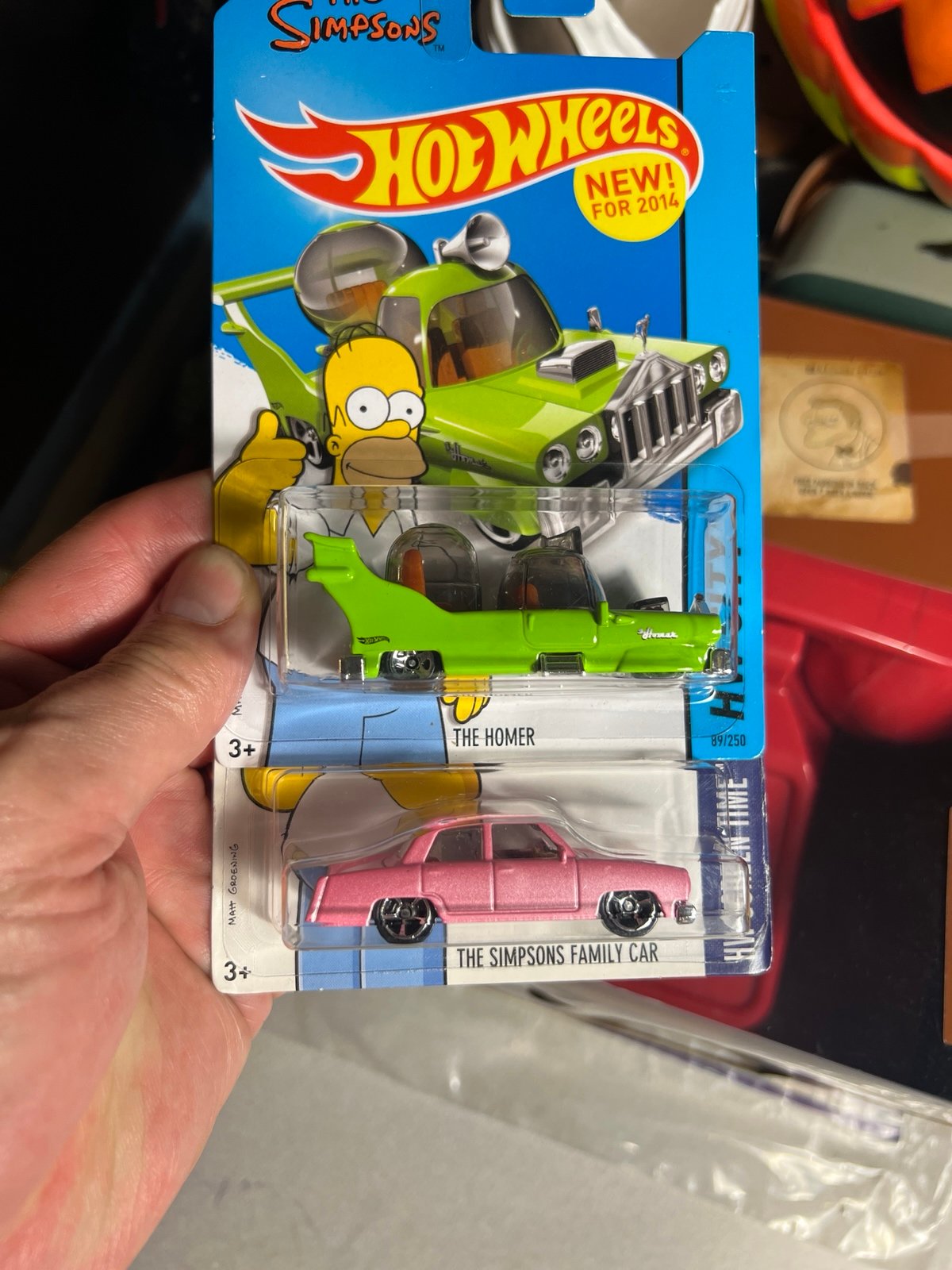 Hot Wheels The Simpsons family car and The Homer