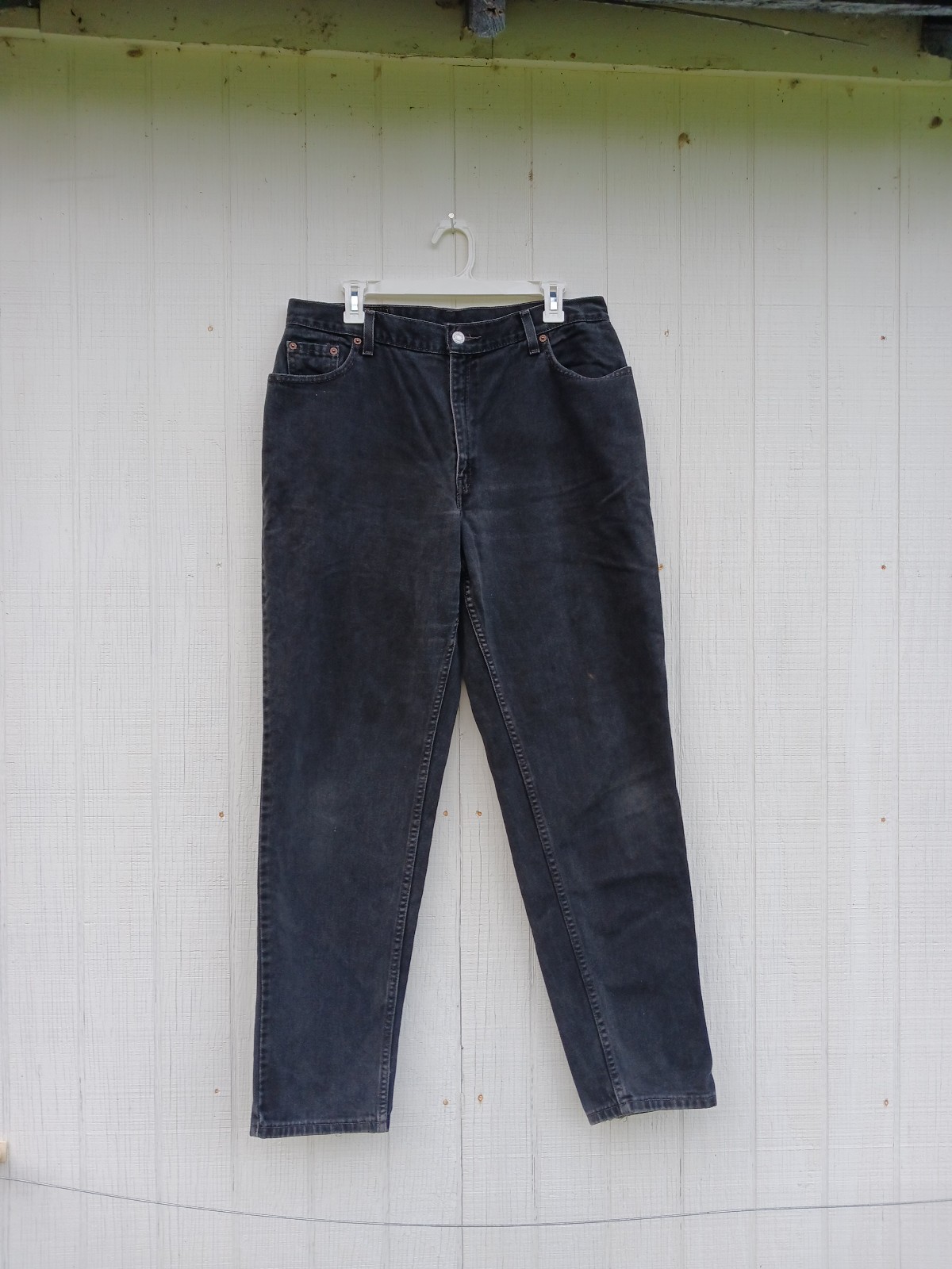 Vintage Levi's 550 Women's Jeans, Relaxed Fit, Tapered Leg, Red Tab Sz 16 M Long
