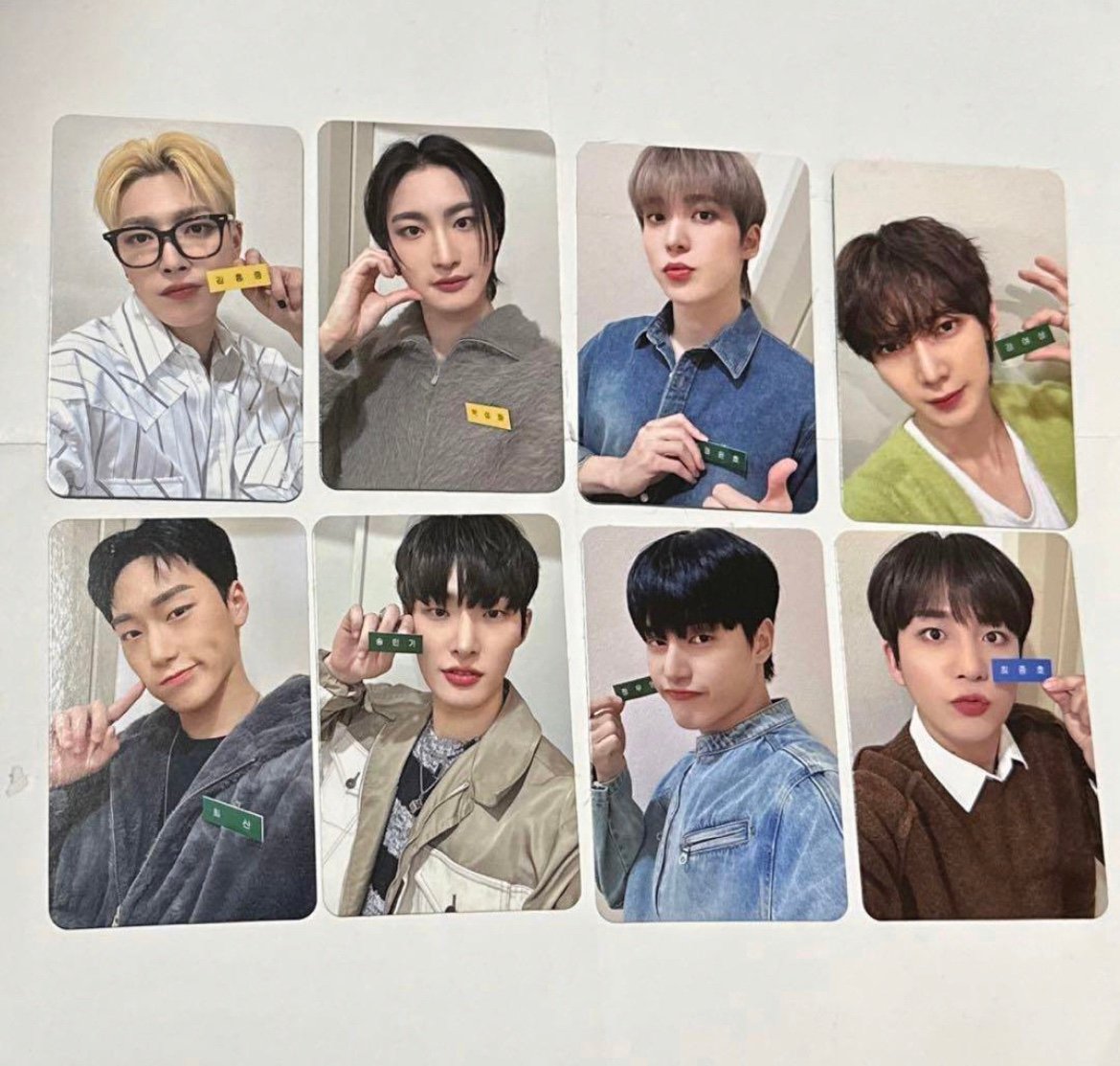 ATEEZ will fromm photocard complete set