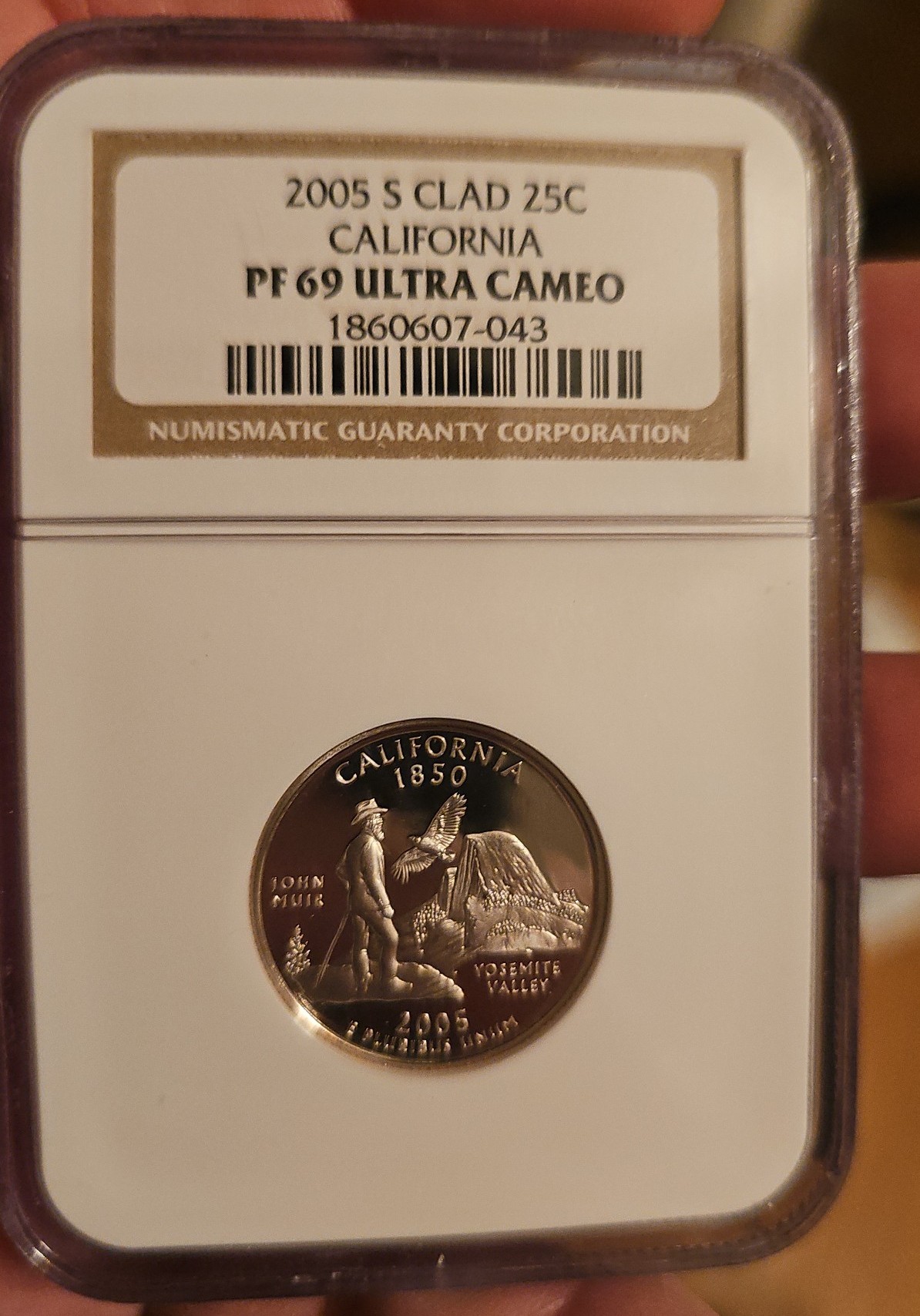 2005 s California quarter