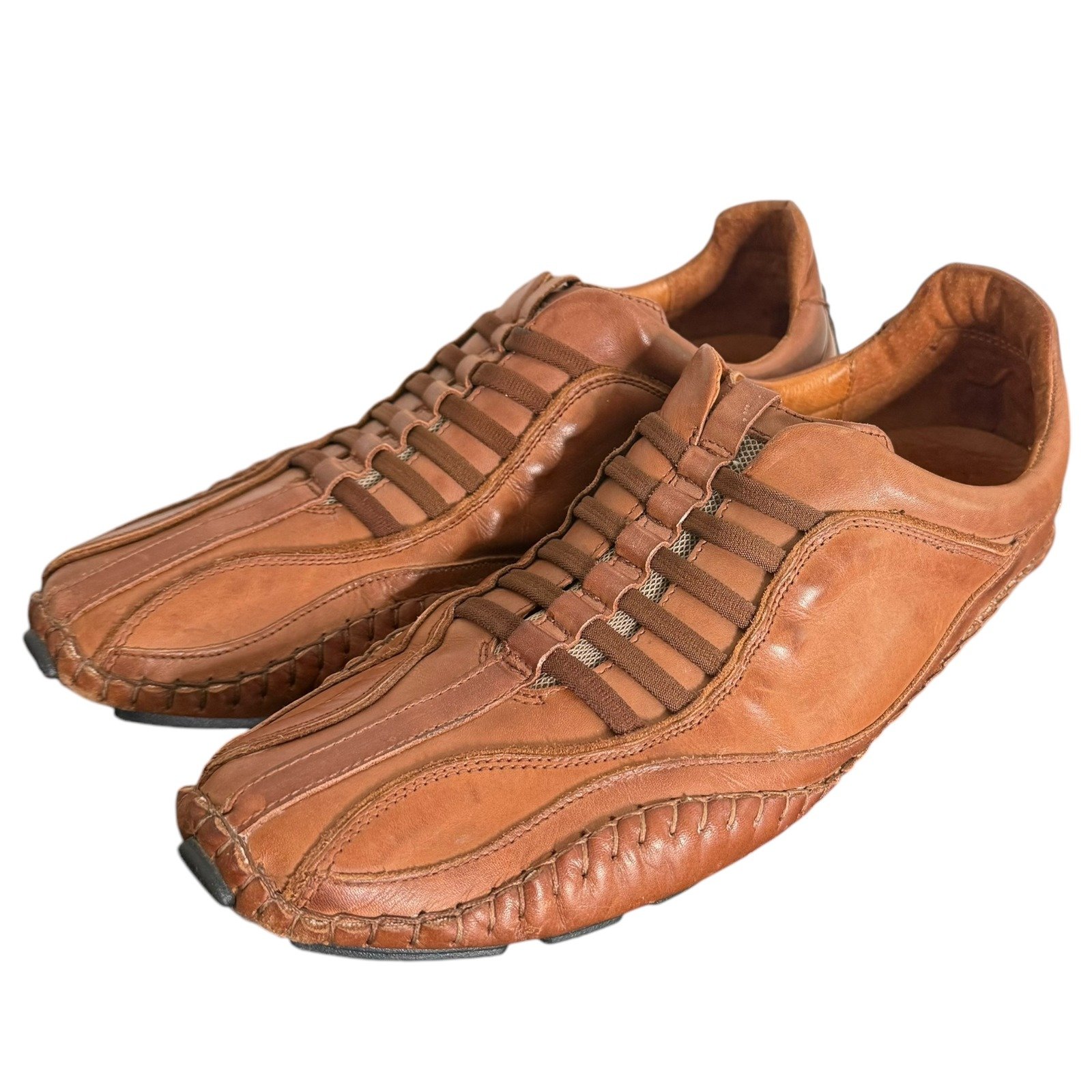 Pikolinos Fuencarral Sneakers Mens 42 US 8.5 Brown Leather Comfort Slip On