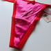 New Vintage Victoria's Secret Pink V-string Thong Panty