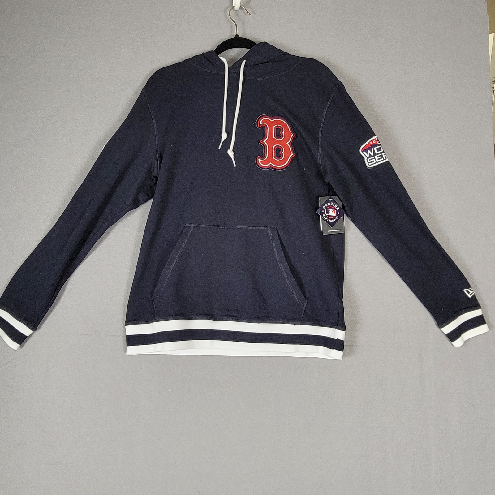 Boston Red Sox 2018 World Series New Era Hoodie Sz M (0009)
