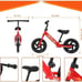 Kids Sport Balance Bikes Toddlers No Pedal Training Bike with Adjustable Seat