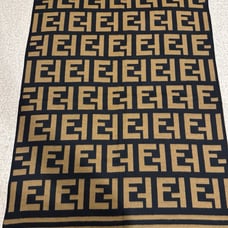 Fendi logo print scarf