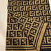 Fendi logo print scarf