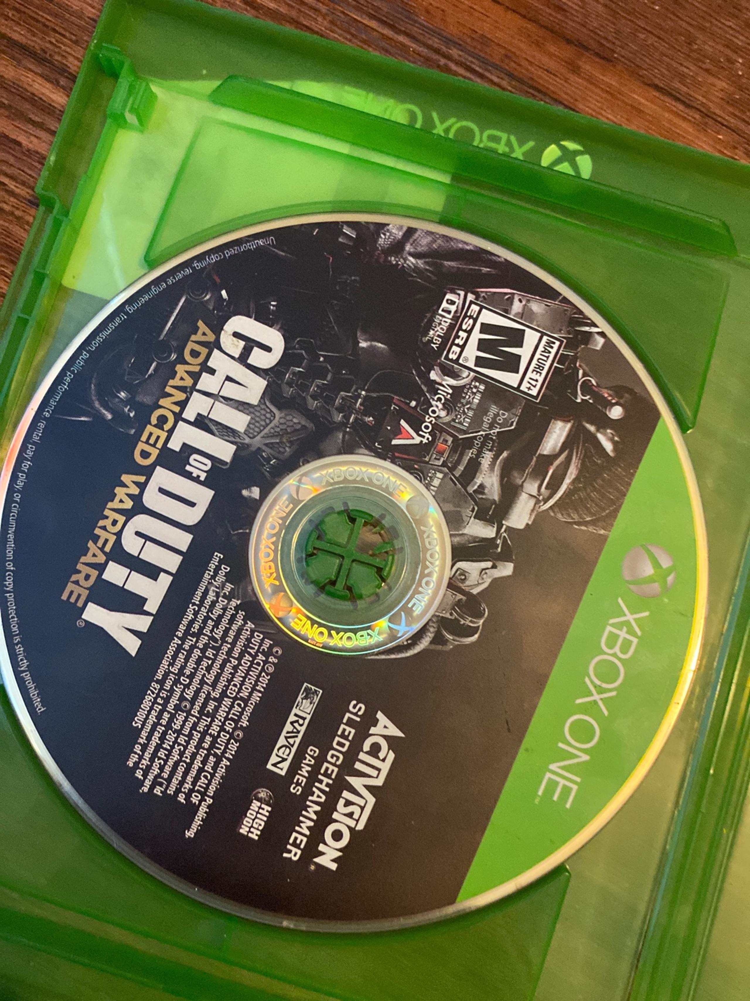 Call of duty advanced warfare, Xbox one