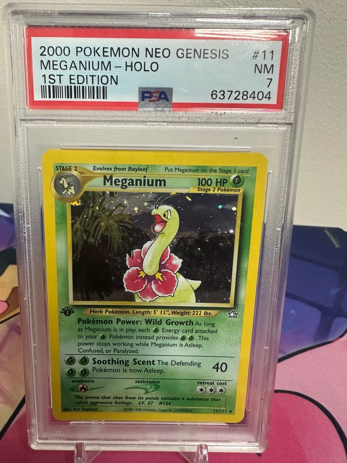 Pokemon Meganium Neo Genesis