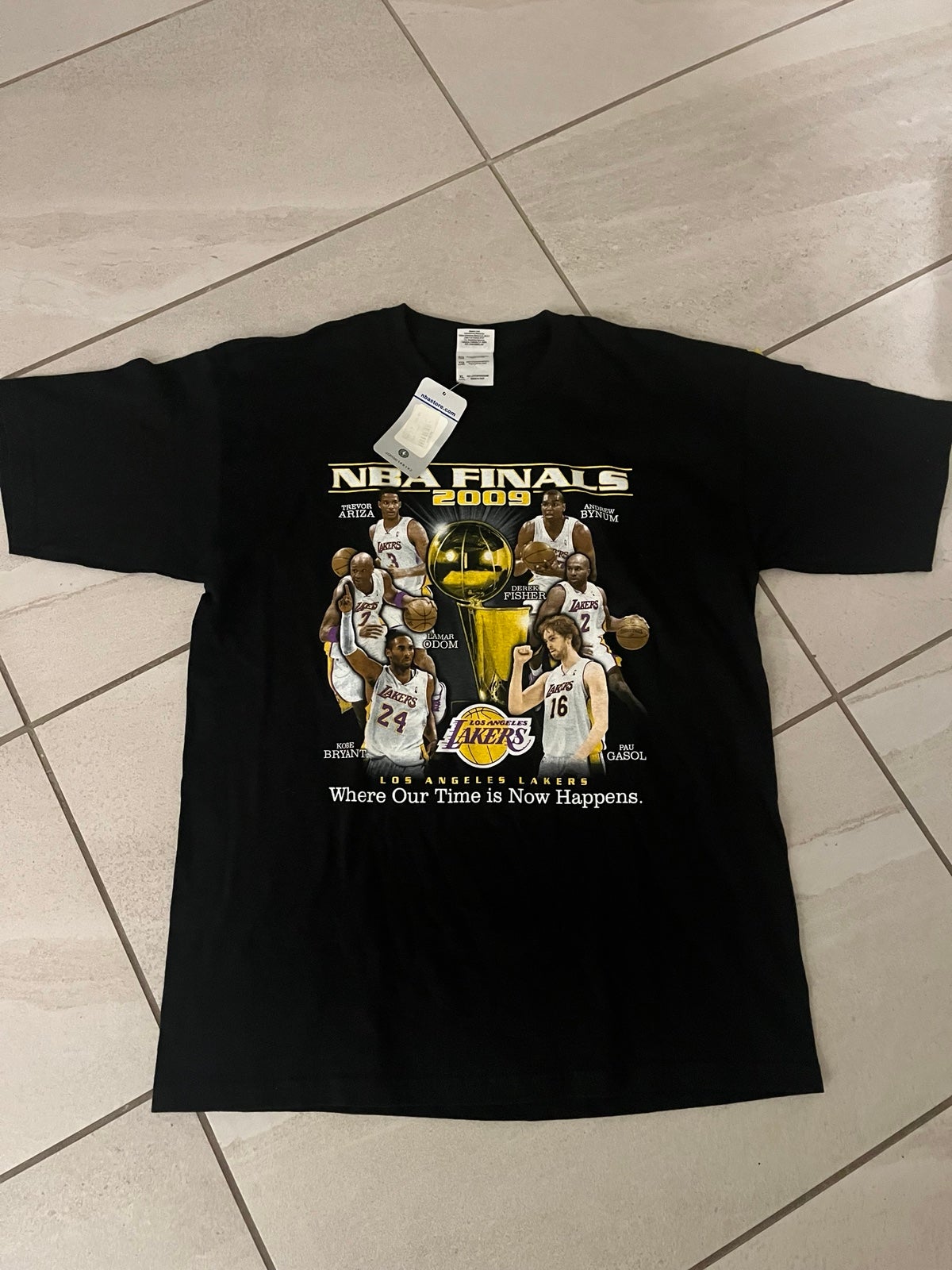 2009 vintage lakers nba finals tshirt “ brand new with tags “