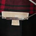 Michael Kors Red and Black Plaid Women's Sweater Jacket