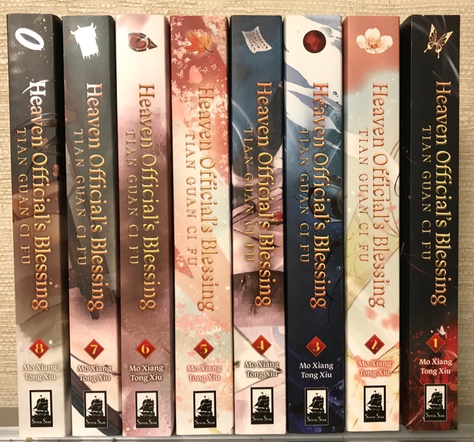 Heaven Official’s Blessing Vol 1-8 book set