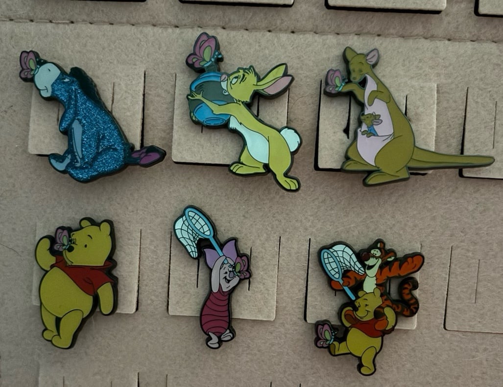 Loungefly Pooh Springtime pins