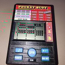 Vintage Radica Pocket Slot 10000 Handheld Slot 1350 & Radica Pocket Slot 10000 H