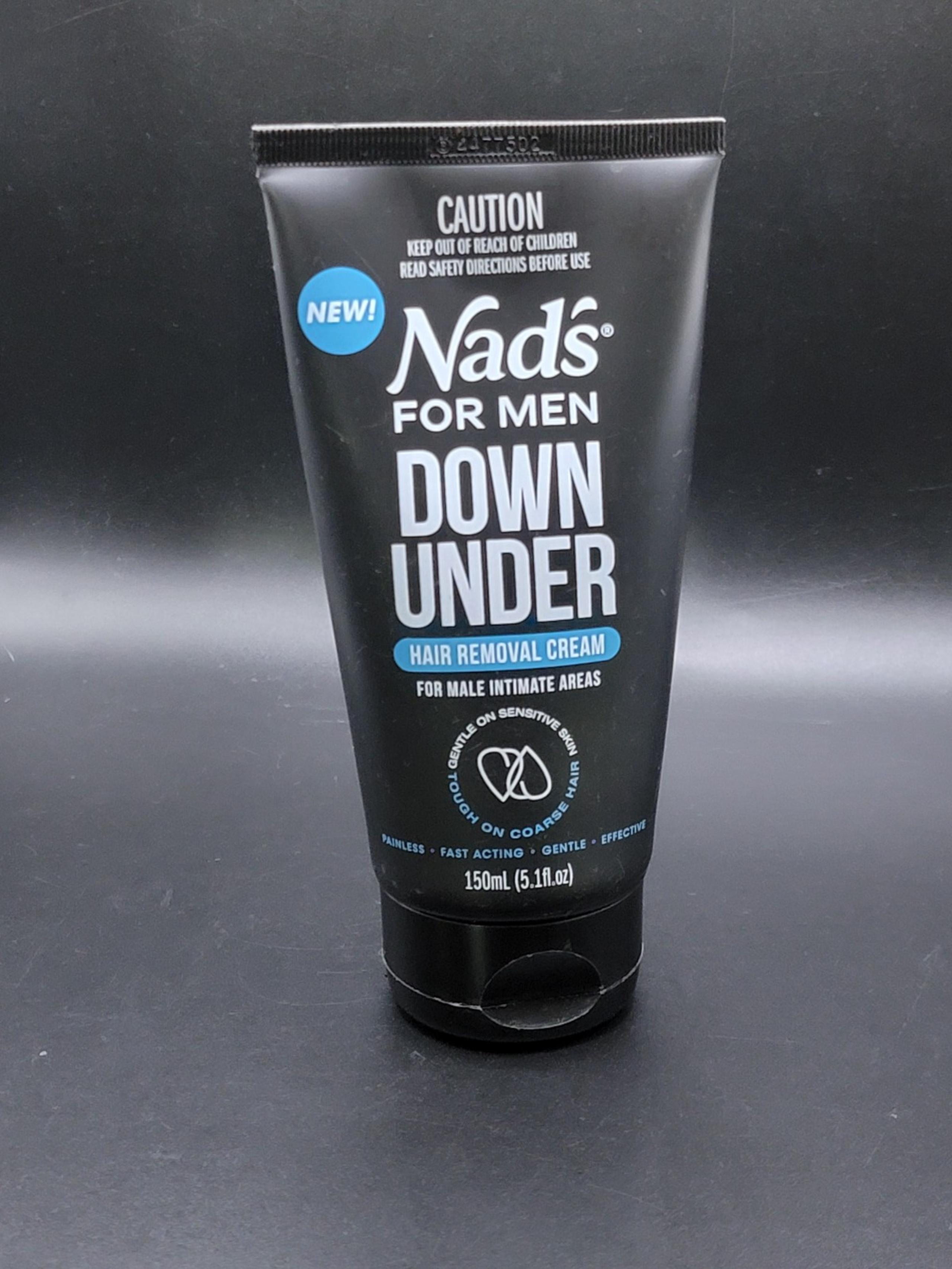 NEW Nad's For Men Down Under Hair Removal Cream for Intimate Areas