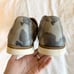Trask Andi Perforated Metallic Suede Loafer Flats in Pewter Camo Size 9.5