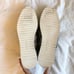 Trask Andi Perforated Metallic Suede Loafer Flats in Pewter Camo Size 9.5