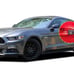Exterior Door Handle Cap Compatible with Ford Mustang 2015-2020