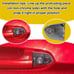 Exterior Door Handle Cap Compatible with Ford Mustang 2015-2020