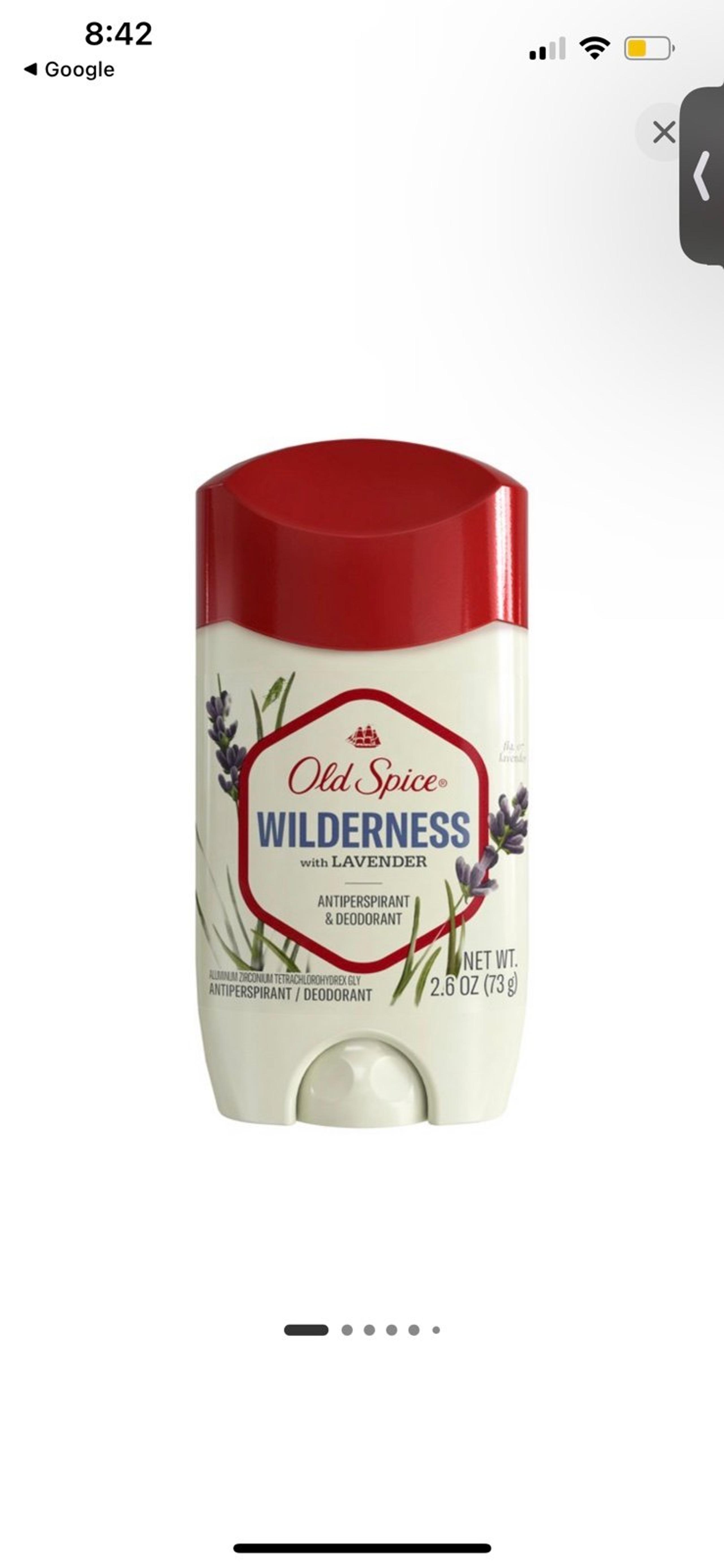 2 pack - Old Spice Wilderness Lavender Deoderant