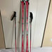 Dynastar RL T.170 Skis No Bindings & Kerma Turbo Poles