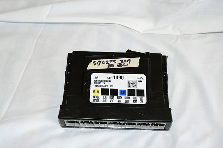 Chevrolet Corvette C7 Z51 13511490 BCM BODY CONTROL MODULE OEM 517C2