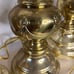 Vintage Mid-Century c. 1960s Keeder Brass Stiffel Table Lamps