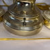 Vintage Mid-Century c. 1960s Keeder Brass Stiffel Table Lamps