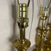 Vintage Mid-Century c. 1960s Keeder Brass Stiffel Table Lamps