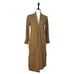 J. Jill Sweater Long Cardigan Open Front Pockets Tobacco Brown Women’s Size XS