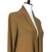 J. Jill Sweater Long Cardigan Open Front Pockets Tobacco Brown Women’s Size XS
