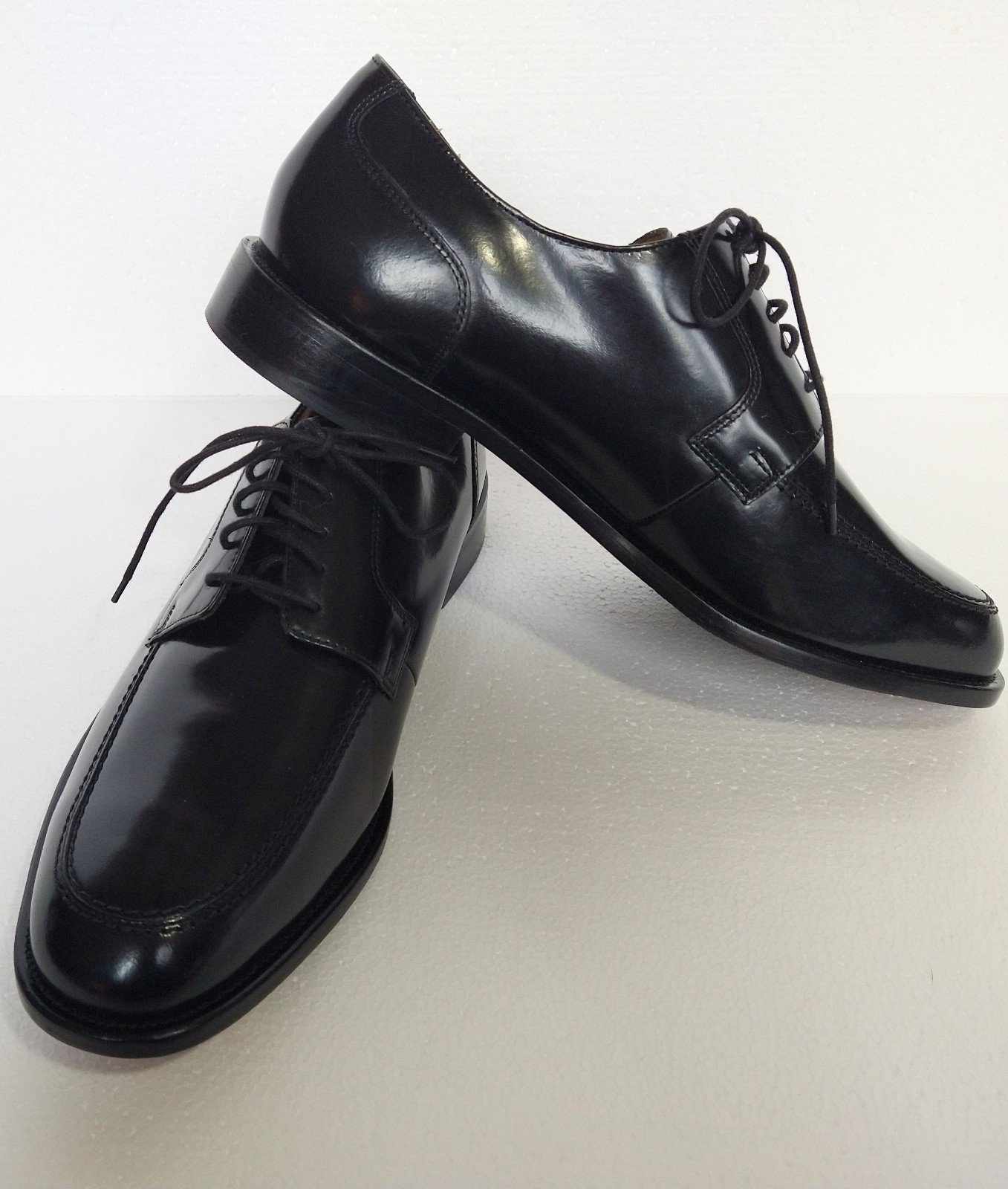 Men's Bostonian Black Patent Leather Shoes 11W