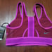 Nike Women's Swoosh UltraBreathe Medium-Support Non Paddded Sports Bra Maroon M